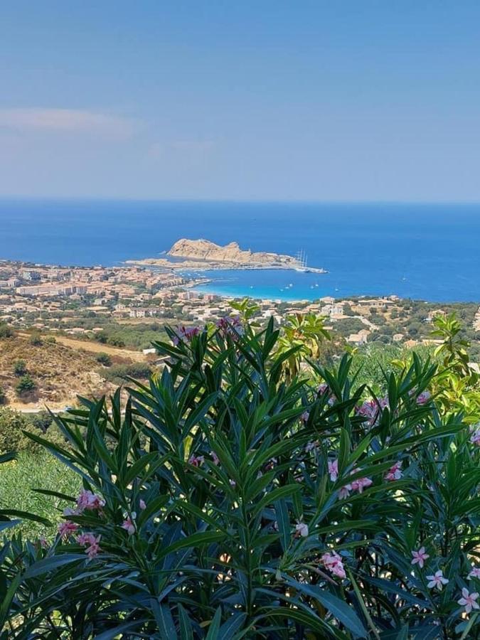 Appartement T4 Tres Bien Situe Et Climatise LʼÎle-Rousse 外观 照片